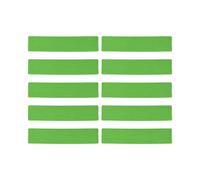 Kit di Marcatori per Linea di Campo, 10 Pezzi Linea di Marcatura Multiuso Marcatore per Spot da Tennis Pickleball Portatile Linea di Campo Adesivo per Segno di Campo per Pickleball Tennis(Verde)