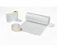 Kit di mascheratura universale WAGNER set incl. 4 x 6 m foglio in plastica prot