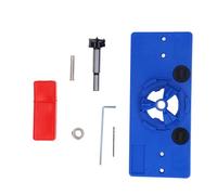 Kit di maschere per cerniere a scomparsa da 35 mm, strumenti multifunzionali per la lavorazione del legno destinati all’installazione delle porte degli armadi, guida per trapano ad