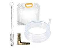 Kit di maschiatura per sciroppo d'acero, 5 l, set portatile da raccolta, sacchetti per sciroppo d'acero a forma di L, con design robusto, strumento per la raccolta all'aperto, attrezzatura da foresta