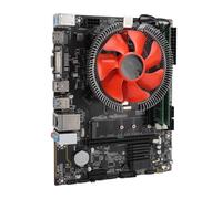 Kit di Memoria DDR3 a Doppio Canale 8G, 4 Porte ATA 2.0 Seriali Mainboard per il Processore I7 4770, Dotato di Uscite DVI e VGA e 5.1 Sound