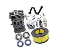 Kit di messa a punto del cilindro, del pistone e della pompa dell'aria adatto for motosega MS251 MS 251 da 44 mm 1143 020 1207