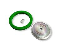Kit di messa a punto personalizzato per macchine da caffè Rancilio Silvia Schermo rinforzato IMS Nanotech SRT200NT, Guarnizione Cafelat - Verde, Vite Piatta.