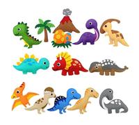 Kit di mini animali in feltro, cucito e roba, per principianti, per imparare a cucire, kit pretagliato e preforato
