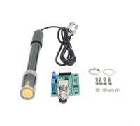 Kit di misurazione pH Arduino, alloggiamento in plastica, risposta rapida | Intervallo di misurazione pH0-14, connettore BNC, risposta rapida <5s, ideale per progetti Arduino, valori precisi