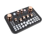 Kit di Mixer Audio, Pacchetto di Attrezzature per Schede Audio Dal Vivo, Scheda Audio a Podcast Multifunzionale, Scheda Audio in Streaming Live con BT VOCE CHUMBERER