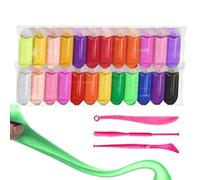 Kit di modellazione in argilla, pasta modellante multicolore per creazioni artistiche | giocattoli creativi non appiccicosi con colori vivaci per attività manuali a casa, scuola, ragazze e adulti