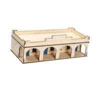 Kit di modelli architettonici in scala 1:72 Puzzle 3D in legno Hobby per