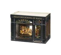 Kit di modellini in miniatura per adulti, fai da te, 3D, in legno, architettura, decorazione creativa per librerie e esposizione da collezione, regalo artigianale per hobbisti, uomini e donne (F)