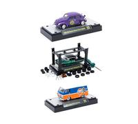 Kit di modellismo 3 pezzi auto set rilascio 80 Limited Edition a 9600 pezzi in tutto il mondo 1/64 Diecast modellini auto da M2 37000-80