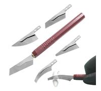 Kit Di Modellistica Per Hobby - Mini Blade Cutter A Mano, Strumento Per Impugnature Per Rasoio Artigianale | Precision Lightweight Detailing Set Di Taglio, Accessorio Per Coltelli A Punta Di Segh