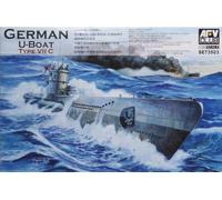 Kit Di Modello Sottomarino Tedesco U-BOAT Tipo VIIC 1/350 AFV SE73503