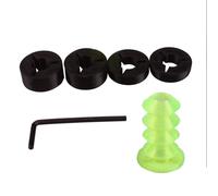 Kit di modifica del pedale del blocco di smorzamento morbido per autentica sensazione di guida Aggiornamenti del pedale da corsa Modifica Kit ruota da corsa