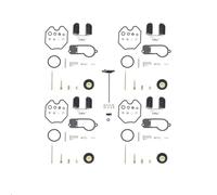 Kit di modifica KIT DI RIPARAZIONE DEL CARBURATORE PER MOTO PER CB650 1979-1980, CB650C PER CUSTOM 1980, 4 Set