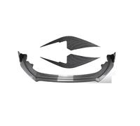 Kit Di Modifica Per Carrozzeria Con Lama Antivento Anteriore E Spoiler Anteriore Nero Lucido Per Toyota Per GR86 2022+ spoiler anteriore(Carbone nero)