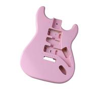 Kit Di Modifica Professionale Del Corpo Della Chitarra Elettrica Fai Da Te Rosa Con In Legno Pioppo Kit Di Assemblaggio Chitarra