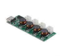 Kit di moduli umidificatori fai da te a 4 canali con 4 piastre atomizzatrici da 4-5 µm, scheda di controllo da 5 V/2 W per aromaterapia USB e diffusori di profumi (A)