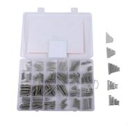 Kit di molle a compressione assortite, 300 pezzi, 23 misure, per applicazioni meccaniche e fai da te, in acciaio inox 304, con custodia