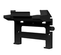 Kit di montaggio 2 in 1 per Starlink per router e alimentatore di generazione 3, design compatto salvaspazio con costruzione in ABS resistente per uso domestico o ufficio, nero