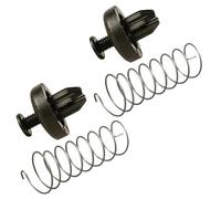 Kit di montaggio 2 set emblema auto griglia centrale anteriore clip a molla for Ford for Focus Mk2 2004-2014 for Ford for Focus II FL