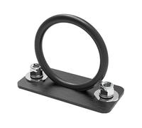 Kit di montaggio a parete della corda da battaglia - Rack di stoccaggio da palestra pesante | Gancos per montaggio a parete o soffitto, supporto per gancio da soffitto, accessori da palestra Piez