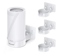 Kit di montaggio a parete per TP-Link Deco BE65-5G/BE75/BE85/BE95 WiFi 7 Mesh System - Staffa salvaspazio con cavo e adattatore di alimentazione, design sicuro ed elegante per casa e ufficio (bianco