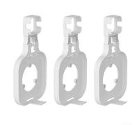 Kit di montaggio a parete rimovibile per eero 7, ottimizza lo spazio e gestisci i cavi, staffa per router WiFi in rete rimovibile senza foratura (3 pezzi)