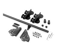 Kit di montaggio a scala scorrevole con rullo liscio TracPerfect per casa e ufficio con design facile da installare