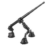Kit di montaggio a ventosa per auto con adattatore a sfera per selfie stick