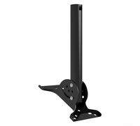 Kit di montaggio base in acciaio inox per parabole satellitari Gen 2 e V2 con tubo rotondo - Installazione tetto resistente alle intemperie per strutture in calcestruzzo