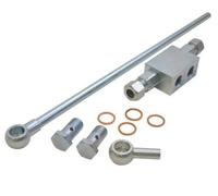 Kit di montaggio con cilindro idraulico e blocco valvola di non ritorno