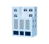 Kit di montaggio creativo per modelli di edifici alti con design realistico 1: 150 progetto di costruzione di edifici per set di modelli di sabbia per adulti