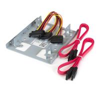 StarTech.com Staffa per doppio HDD da 2,5" a 3,5" per dischi rigidi SATA - Staffa per 2 dischi da 2,5" a 3,5" per montaggio in alloggiamento