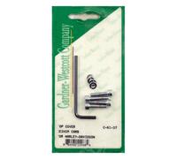 Kit di montaggio del coperchio superiore del carburatore cv cromo 88-06 h-d Gard