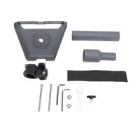 Kit di montaggio del tetto a marcia, supporto per asola di alluminio, staffa per morsetto a rack, compatibile con polo rotondo di diametro 22-28 mm, hardware di montaggio in lega