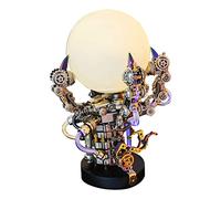 Kit di montaggio fai da te con puzzle meccanico in metallo 3D a forma di artiglio di drago, 1000+puzzle steampunk con luci per adulti e adolescenti, decorazione da collezione e regalo creativo