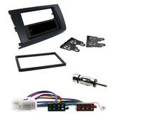 Kit Di Montaggio Fascia ISO Nera Per Suzuki Swift 2005-10