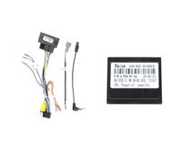 Kit di montaggio for cruscotto con pannello frontale da 9 pollici for autoradio Android DVD GPS Mp5 Adatto per CITROEN C3 2009-2016 con guida a sinistra(Cable canbus)