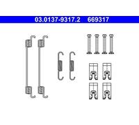 ATE 03.0137-9317.2 Kit accessori, Ganasce freno
