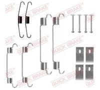 Kit di montaggio ganasce freno 105-0833 QUICK BRAKE per HONDA JAZZ II INSIGHT