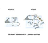 Kit di montaggio, impianto di scarico BM CATALYSTS per NAVARA NP300 2.5 2006-