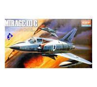 Kit di montaggio in plastica dell'aereo DASSAULT MIRAGE IIIC 1:48 di ACADEMY