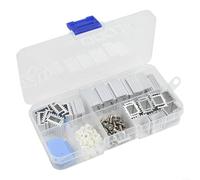 Kit di montaggio isolatore per dissipatore di calore in alluminio, da 30 pezzi a 220 formati, con cuscinetti in silicone, viti e rondelle per transistor Mosfet e circuiti integrati di alimentazione