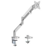 Kit di montaggio LogiLink - braccio regolabile - per display LCD/display LCD curvo - plastica, alluminio, acciaio - dimensioni dello schermo: 43,2-81,3 cm (17"-32")