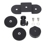 Kit di montaggio magnetico per tetto rettangolare per auto satellitare, base piatta, staffa di montaggio senza soluzione di continuità a forte assorbimento per mini, furgone,