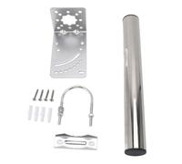 Kit di montaggio per antenna satellitare Internet in ferro, supporto per palo, montaggio a parete, per tetto, adatto a varie superfici