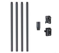 Kit di montaggio per asta portabandiera Starlink per antenna GEN 2 con compatibilità camper e campeggio, include scaletta e supporto per paraurti