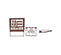 Kit di Montaggio per Autoradio da 9 Pollici per W210) 1994-2003, Telaio Audio per Lettore, Telaio per Cruscotto, Filo di