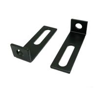 Kit di montaggio per barra luminosa resistente, 2 pezzi, staffa in alluminio pressofuso per tubo Bull Bar forcella anteriore moto per ATV UTV fuoristrada veicoli