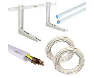 KIT di Montaggio per Climatizzatori 2,5/3,5 kW 9000/12000BTU 3 metri